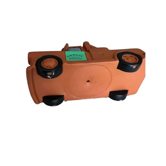 Disney Pixar Cars Tow Mater Toy Orange Green - Picture 3 of 5